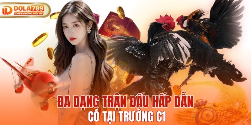 Đa dạng trận đấu hấp dẫn có tại trường C1