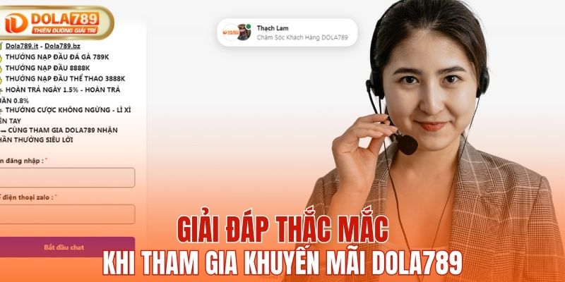 Giải đáp thắc mắc khi tham gia khuyến mãi DOLA789