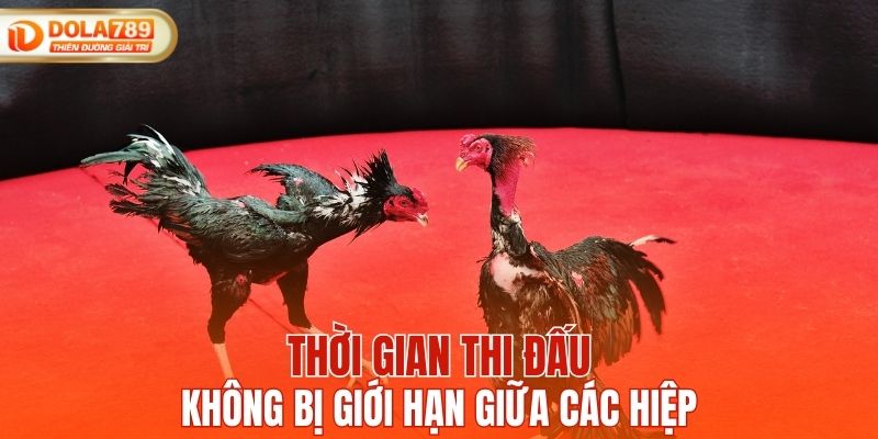 Thời gian thi đấu của các hiệp không bị giới hạn